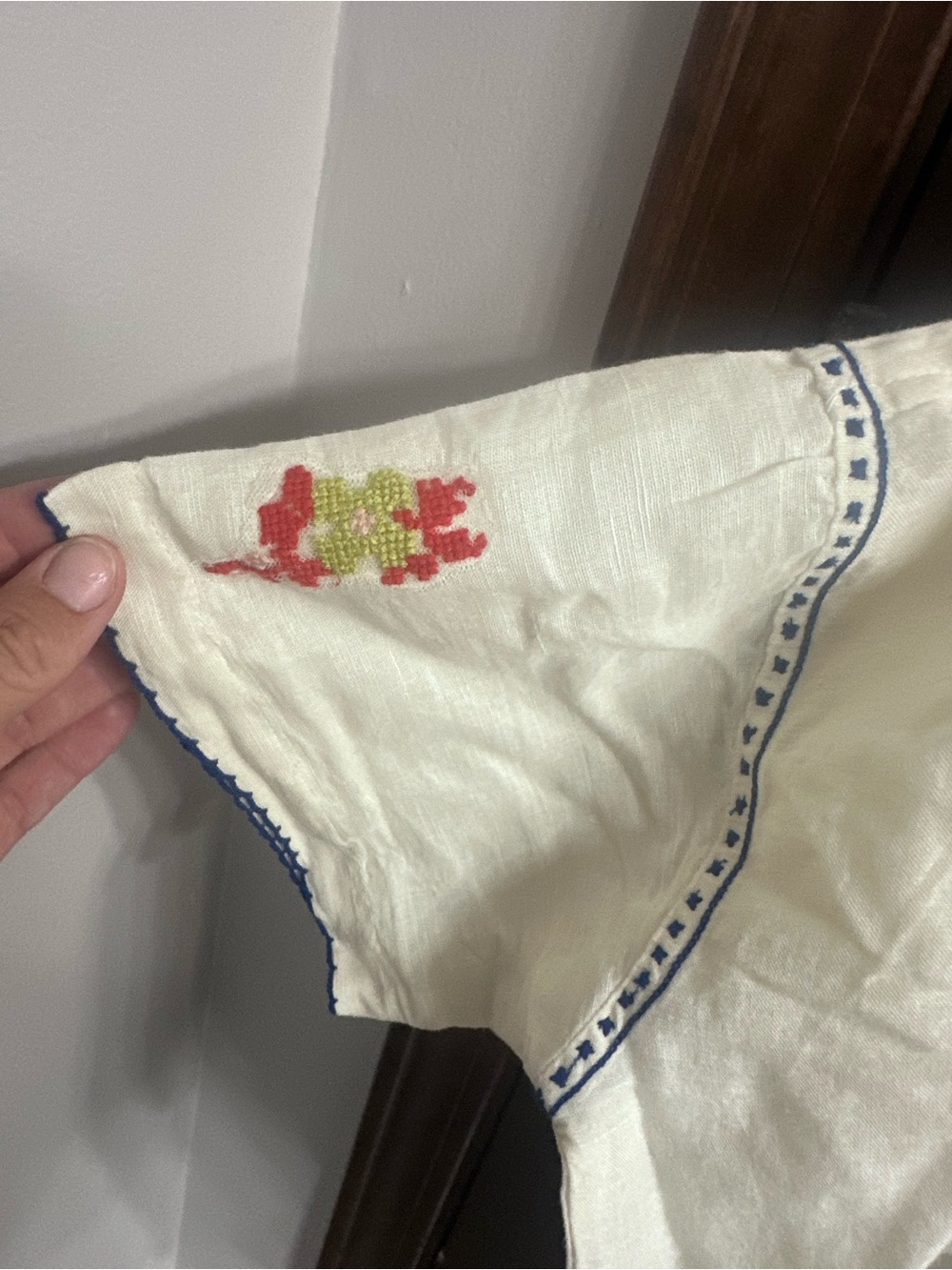 Anthropologie x Intropia Fruit Embroidered Top - Picture 6 of 6